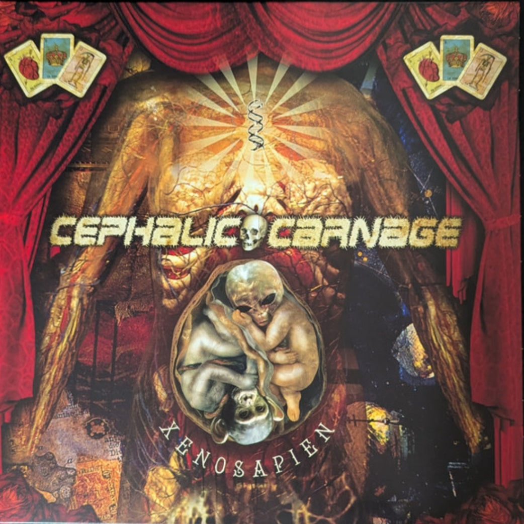 CEPHALIC CARNAGE : XENOSAPIEN LTD LP 180G CUSTOM SPLATTER VINYL