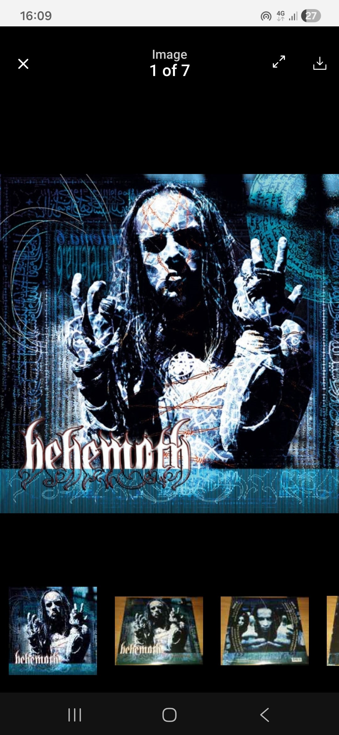 BEHEMOTH : THELEMA 6 LP 180G