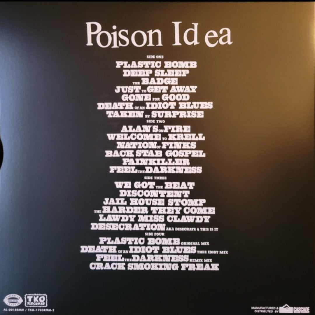 POISON IDEA : FEEL THE DARKNESS 2LP 180G
