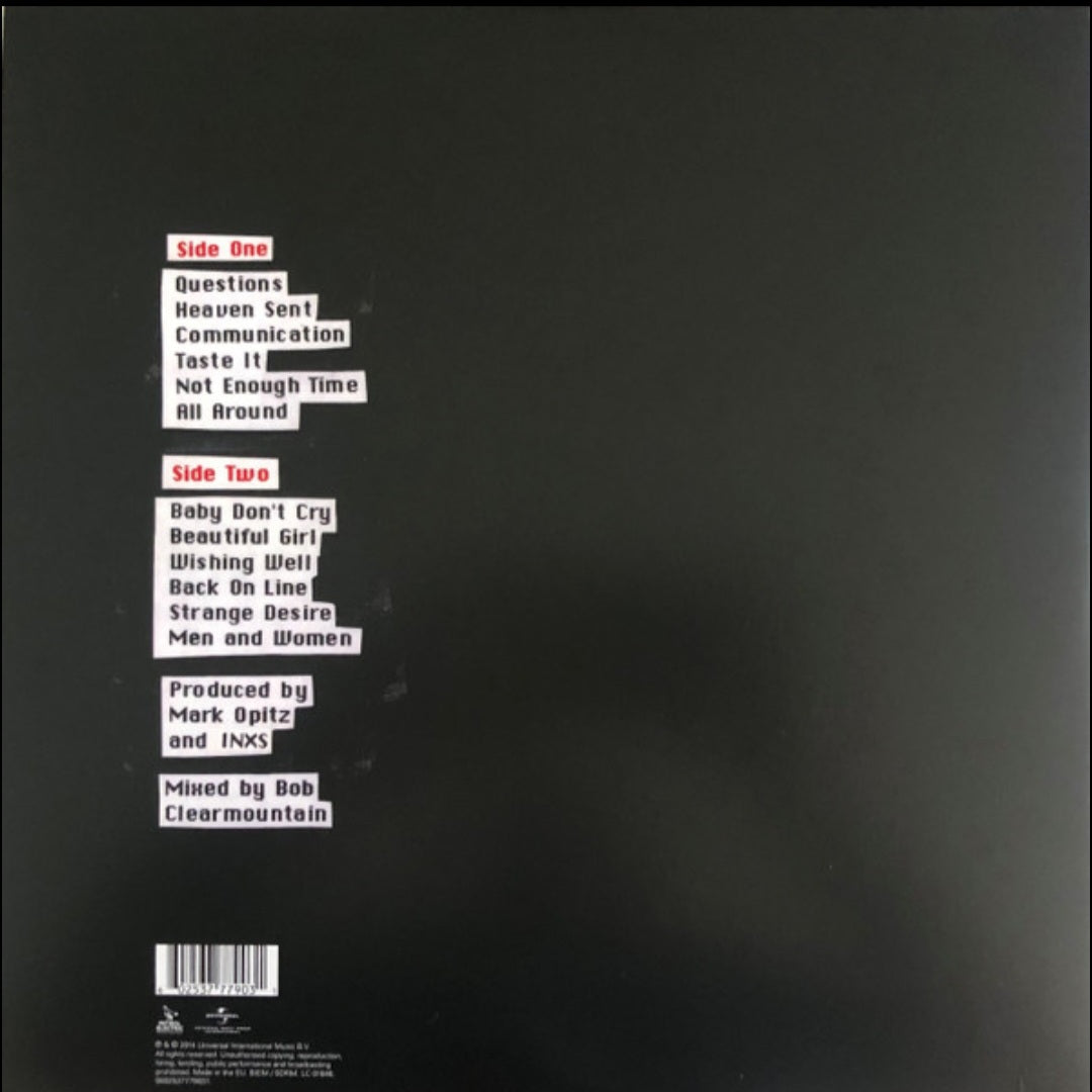 INXS : WELCOME TO WHEREVER YOU ARE LP 180G