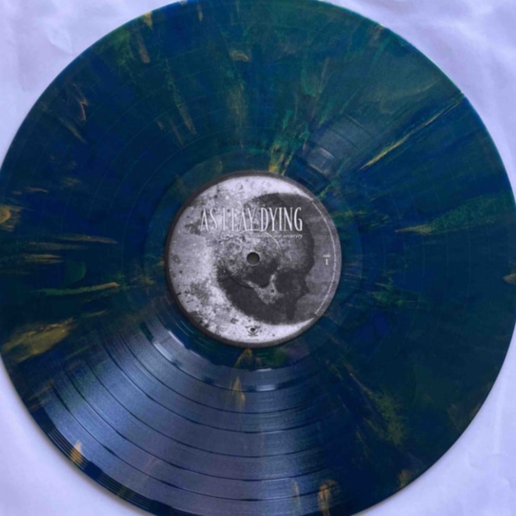 AS I LAY DYING : SHADOWS ARE SECURITY LTD LP 180G GOLD COBALT SHIMMER VINYL