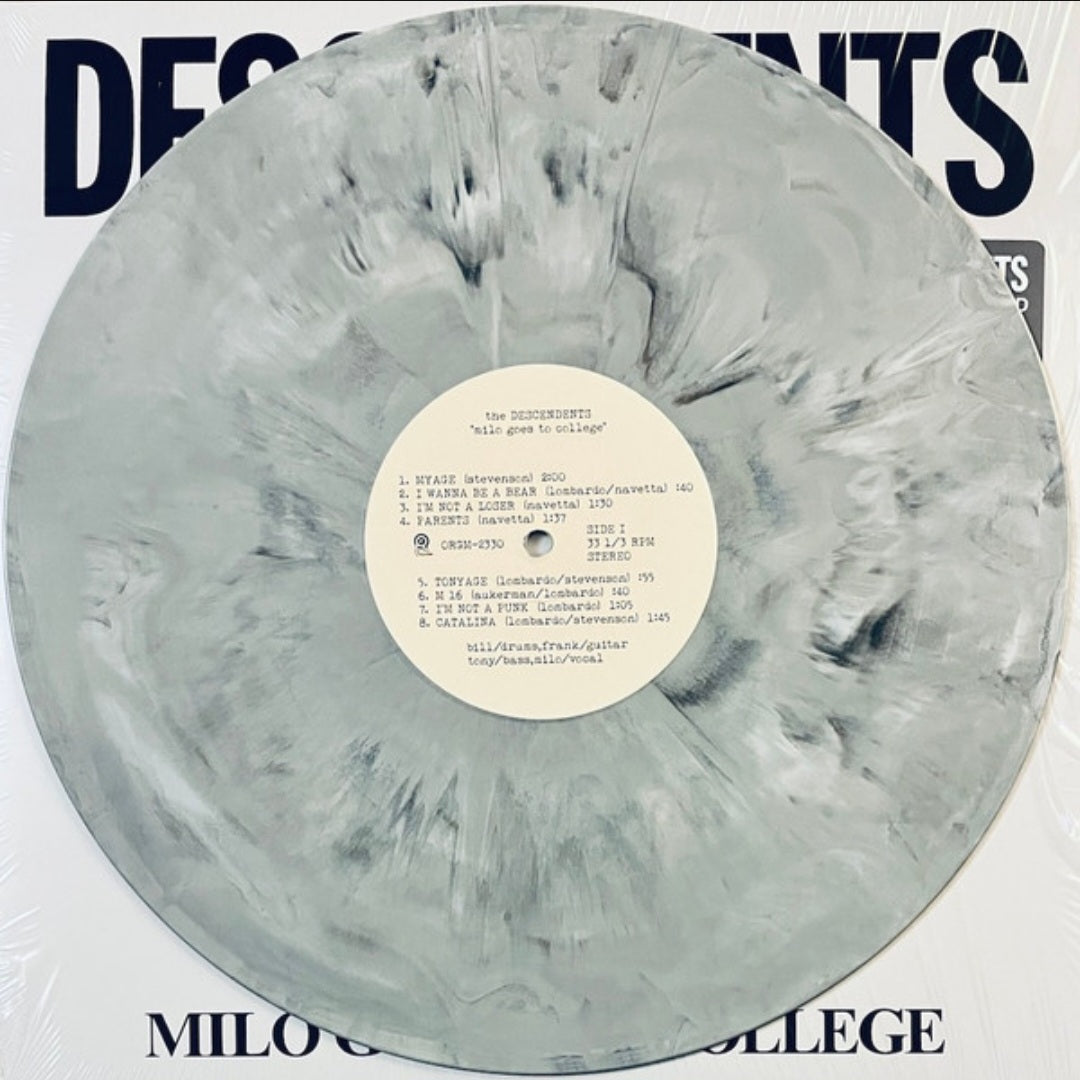 DESCENDENTS : MILO GOES TO COLLEGE LTD LP 180G GREY MATTER COLOURED VINYL