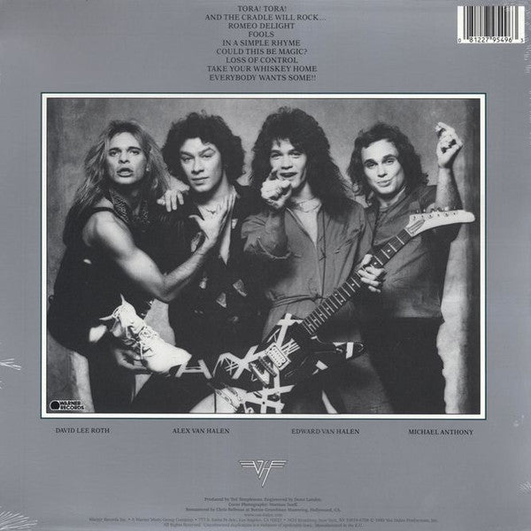 VAN HALEN : WOMEN AND CHILDREN FIRST LP 180G