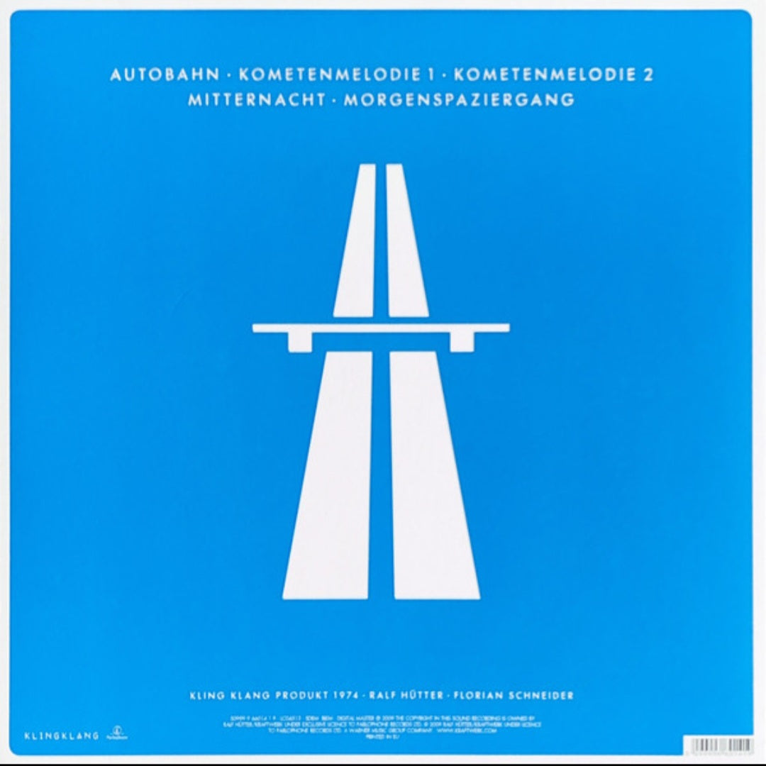 KRAFTWERK : AUTOBAHN LTD LP 180G BLUE VINYL
