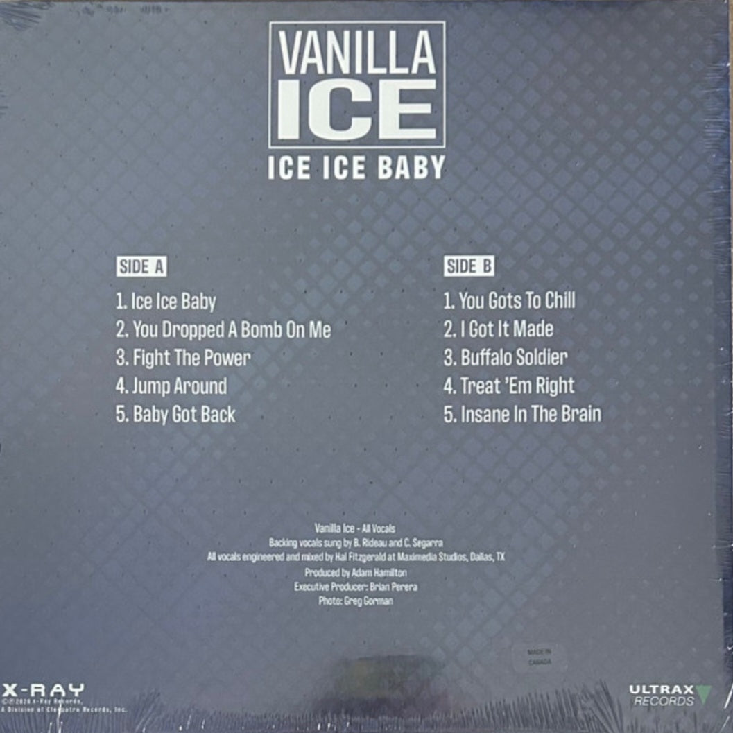 VANILLA ICE : ICE ICE BABY LTD LP 180G WHITE MARBLE VINYL