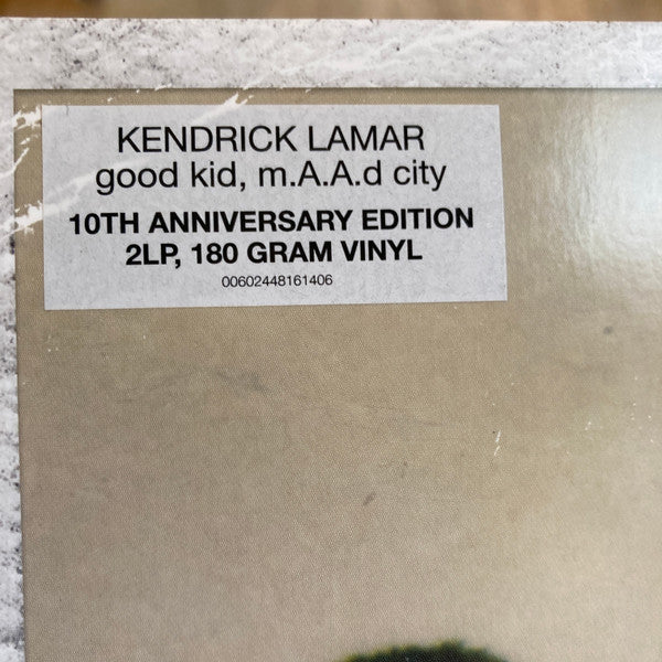 KENDRICK LAMAR : GOOD KID MAAD CITY LTD 10TH ANNIVERSARY 2LP 180G