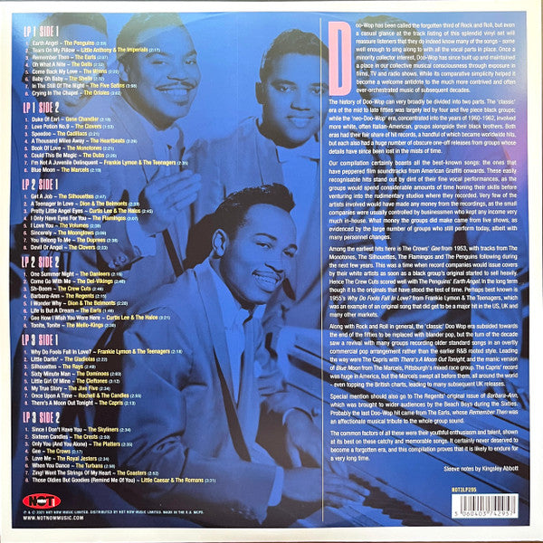 DOO WOP : VARIOUS ARTISTS THE VERY BEST OF DOO WOP LTD 3LP 180G PINK VINYL