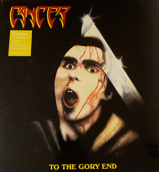 CANCER : TO THE GORY END LTD LP 180G YELLOW VINYL