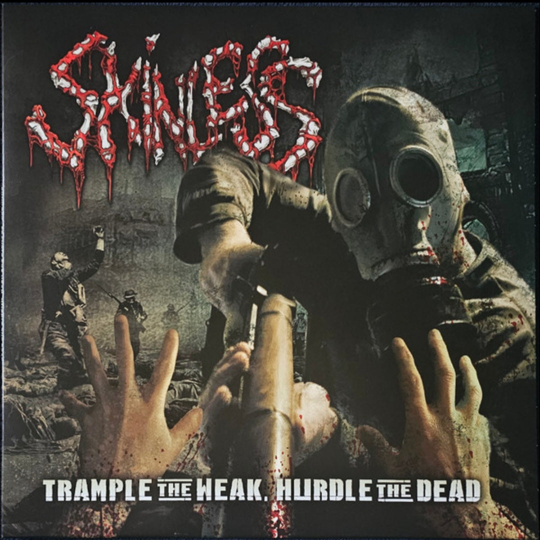 SKINLESS : TRAMPLE THE WEAK HURDLE THE DEAD LTD LP 180G GREEN SWIRL VINYL