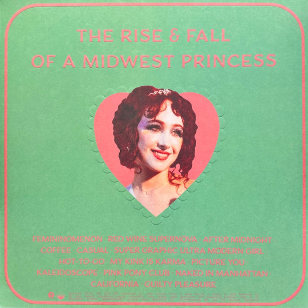 CHAPELL ROAN : THE RISE AND FALL OF A MIDWEST PRINCESS LTD 2LP POP STAR EDITION COKE BOTTLE CLEAR VINYL