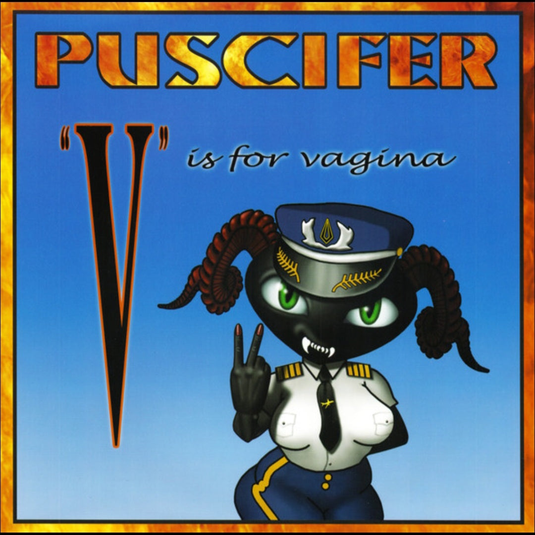 PUSCIFER : V IS FOR VIAGRA LTD 2LP 180G BLUE BLACK SMOKE VINYL