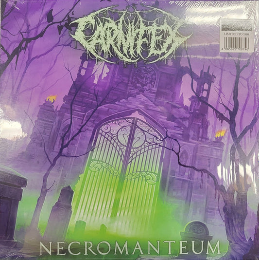 CARNIFEX : NECROMANTEUM LTD LP 180G GREEN PURPLE SPLIT VINYL