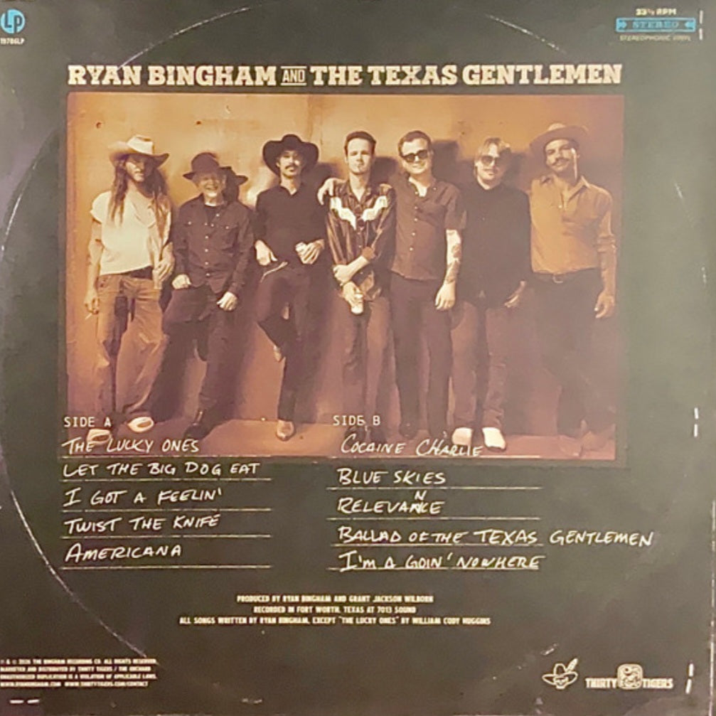 RYAN BINGHAM : THEY CALL US THE LUCKY ONES LP 180G