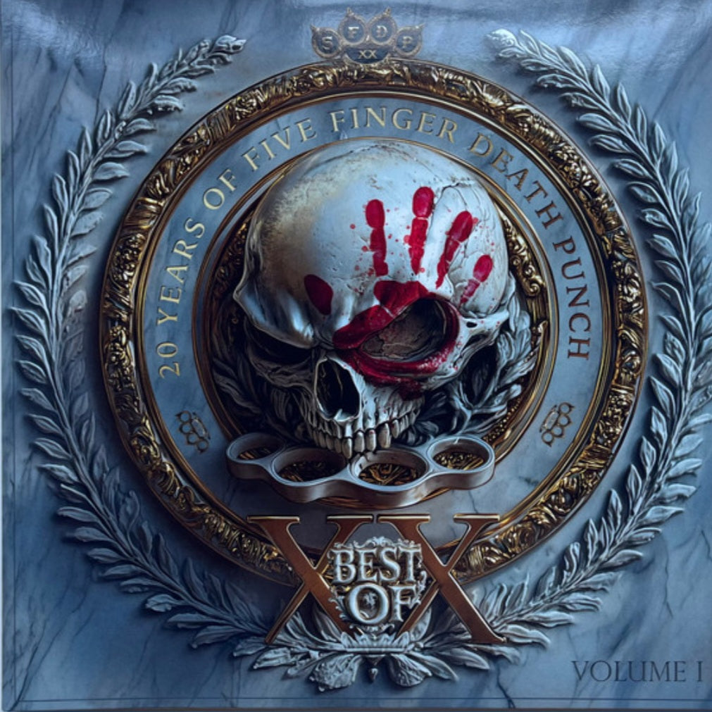 FIVE FINGER DEATH PUNCH : BEST OF 20 YEARS XX VOLUME I LTD 2LP 180G SILVER VINYL