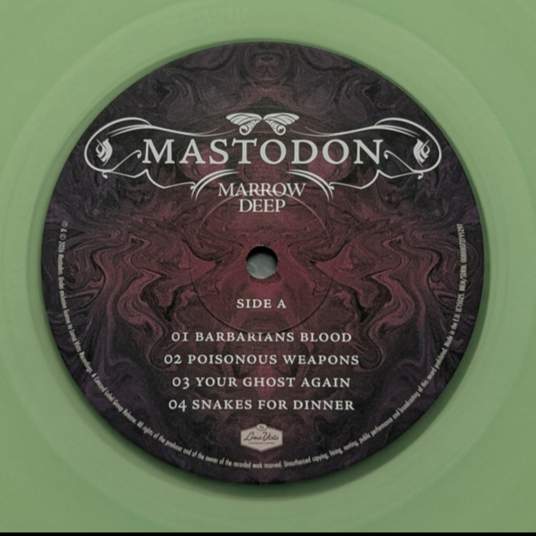 MASTODON : MARROW DEEP LTD 2LP 180G INDIE EXCLUSIVE COKE BOTTLE CLEAR VINYL
