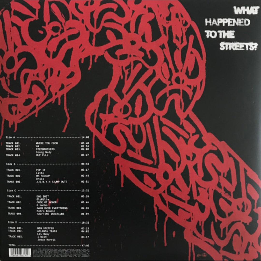 21 SAVAGE : WHAT HAPPENED TO THE STREETS ? 2LP 180G