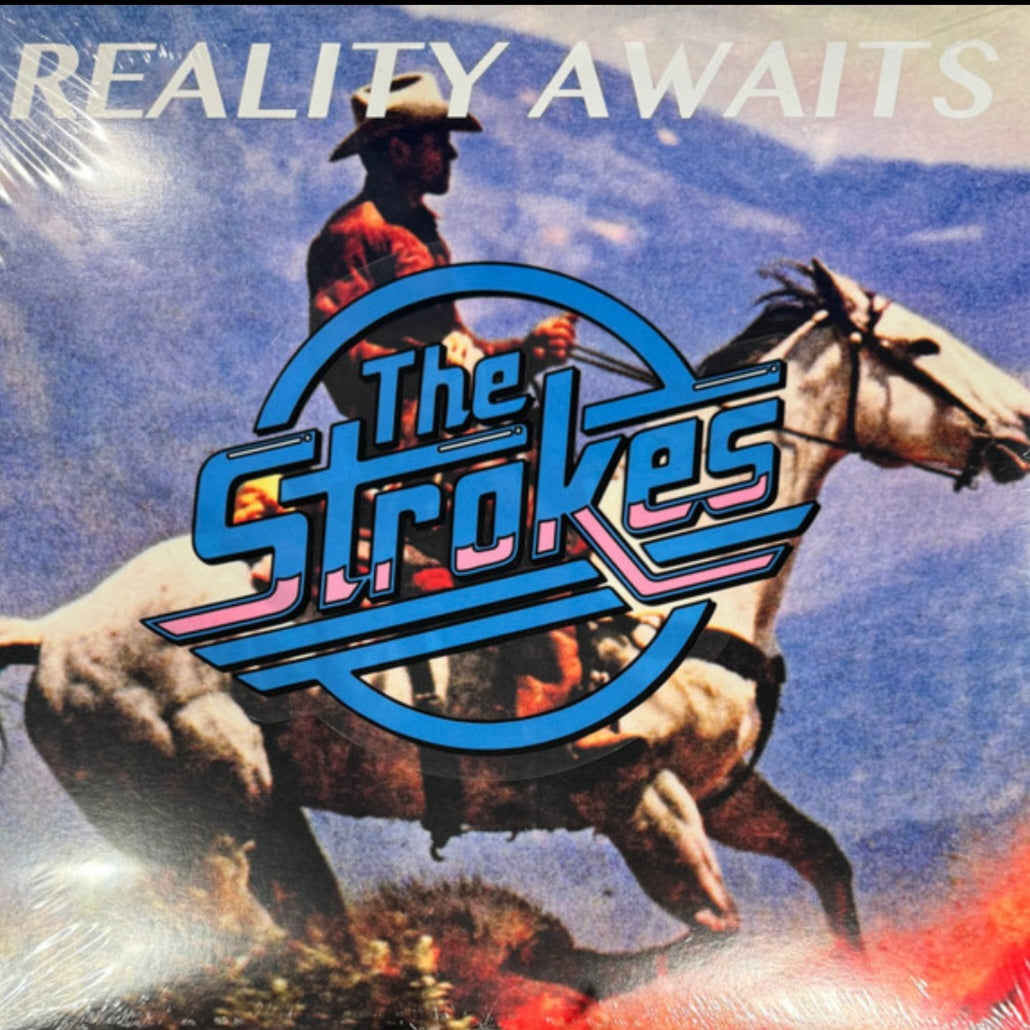 THE STROKES : REALITY AWAITS LTD LP TRIFOLD SLEEVE WITH POSTER
