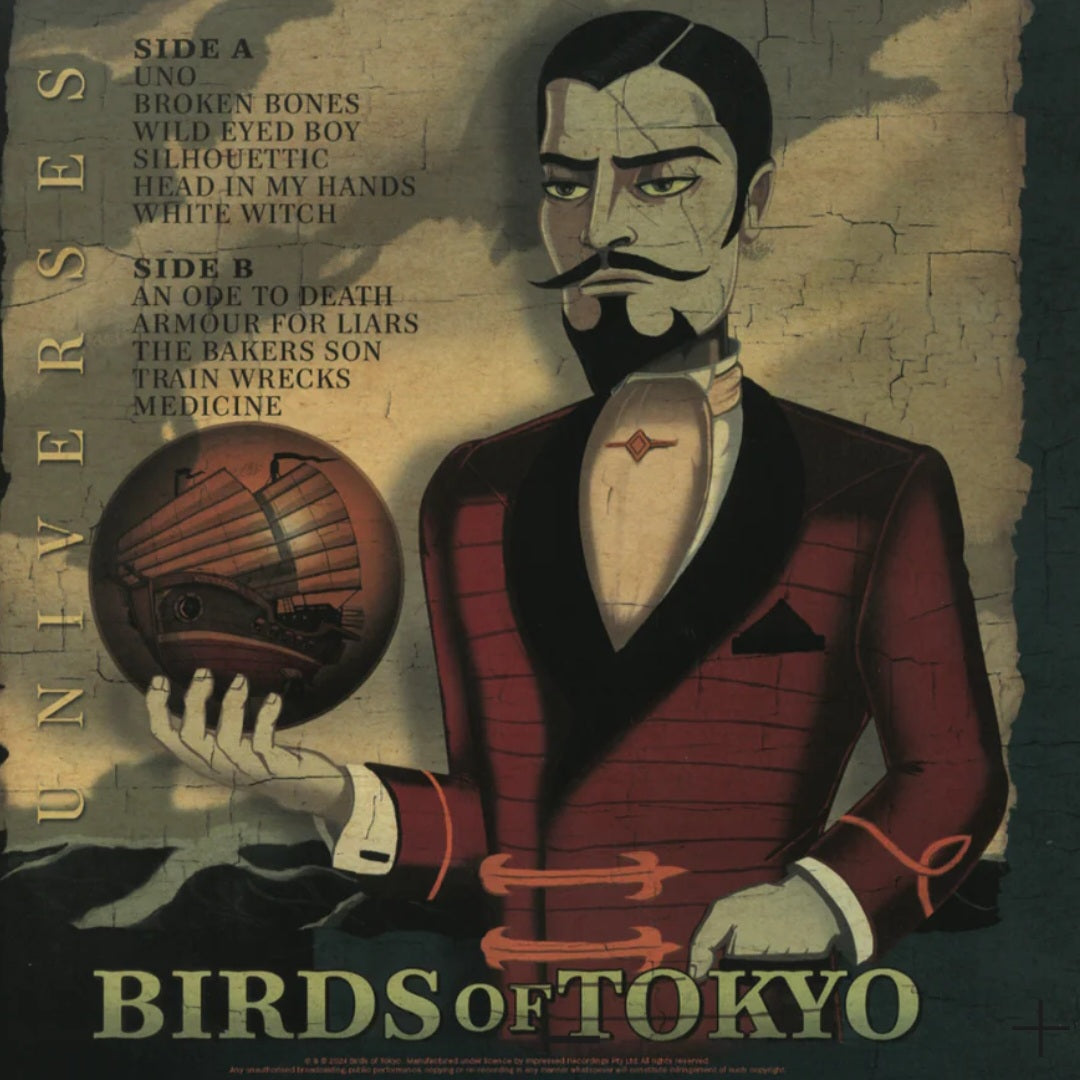 BIRDS OF TOKYO : UNIVERSES LTD LP 180G PICTURE DISC