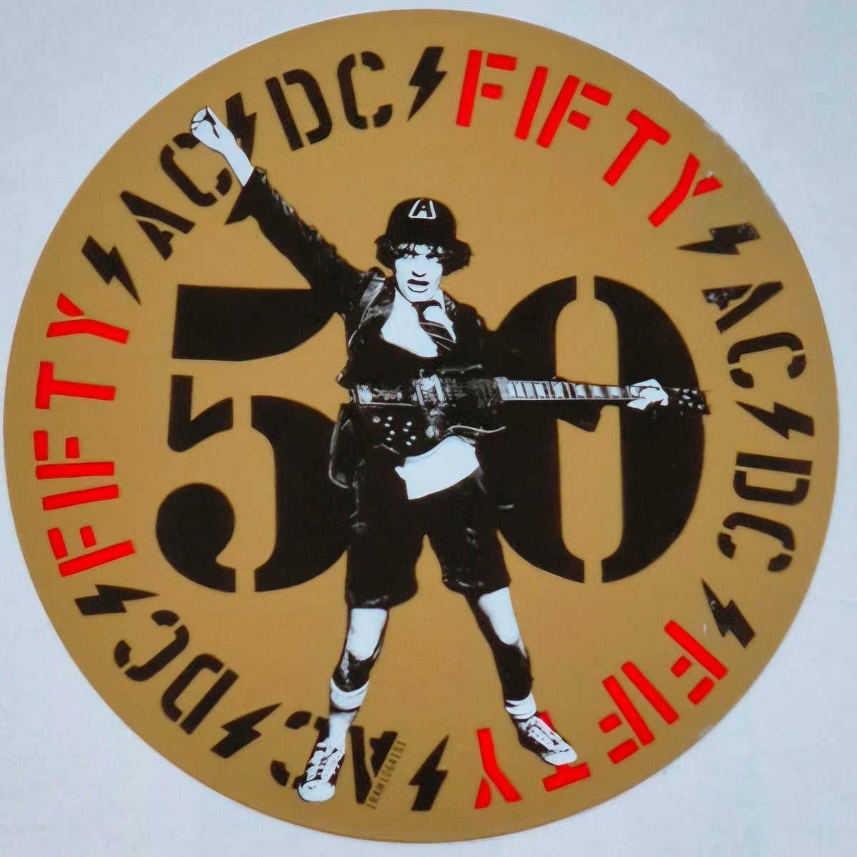 AC/DC : FLICK OF THE SWITCH LTD 50TH ANNIVERSARY LP 180G GOLD VINYL