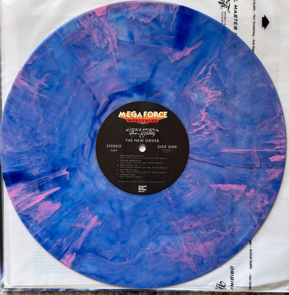 TESTAMENT : THE NEW ORDER LTD LP 180G BLUE PINK SWIRL VINYL