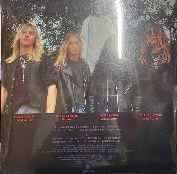 DEICIDE : DEICIDE LTD LP 180G WHITE & RED CENTURION VINYL