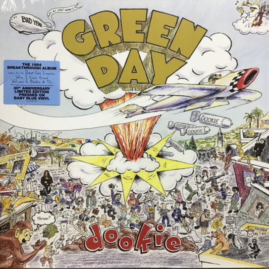 GREEN DAY : DOOKIE LTD 30TH ANNIVERSARY LP 180G RASBERRY VINYL