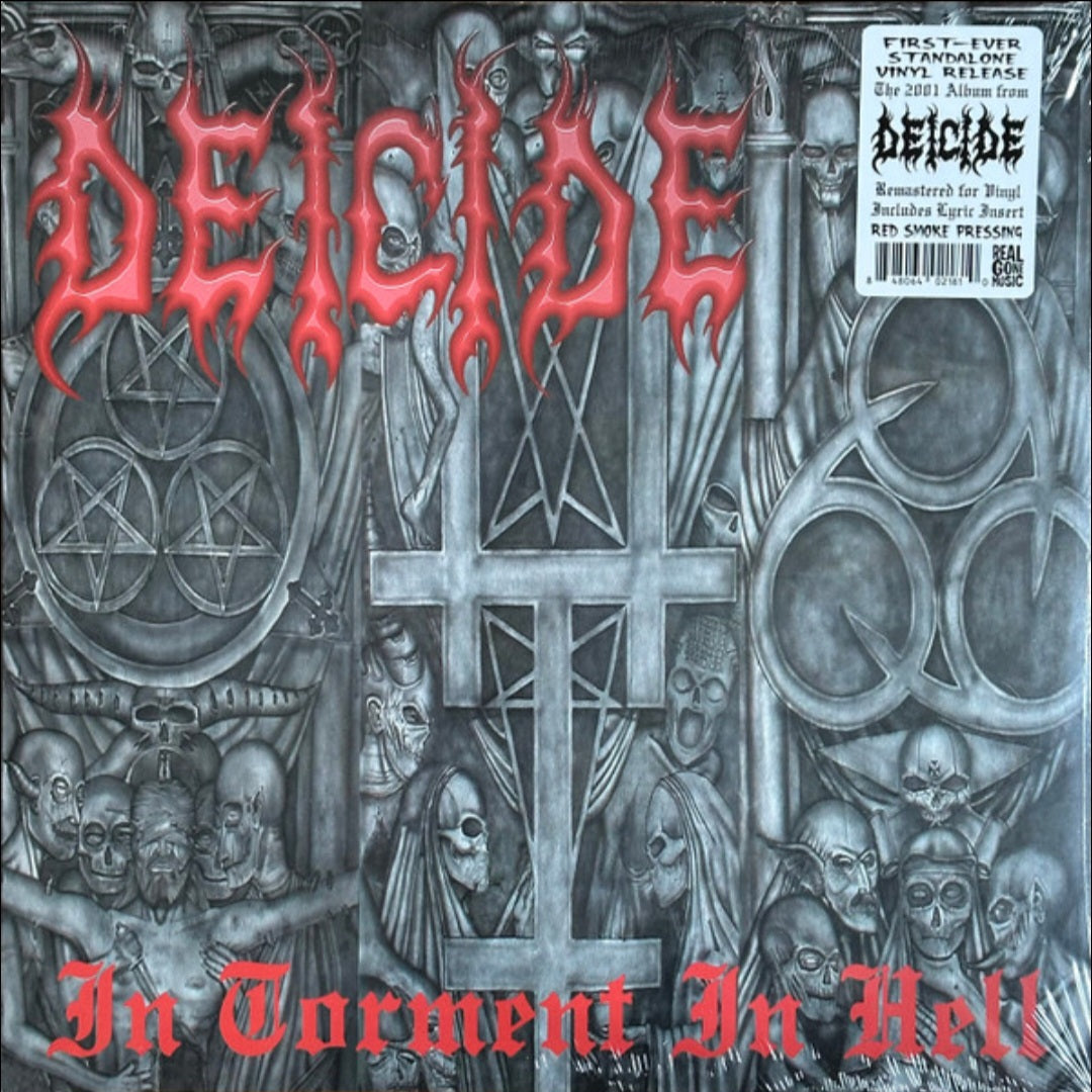 DEICIDE : IN TORMENT IN HELL LTD LP 180G RED SMOKE VINYL