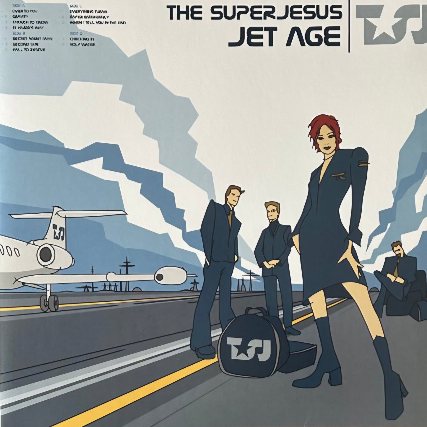 THE SUPERJESUS : JET AGE LTD 25TH ANNIVERSARY 2LP 180G SILVER VINYL