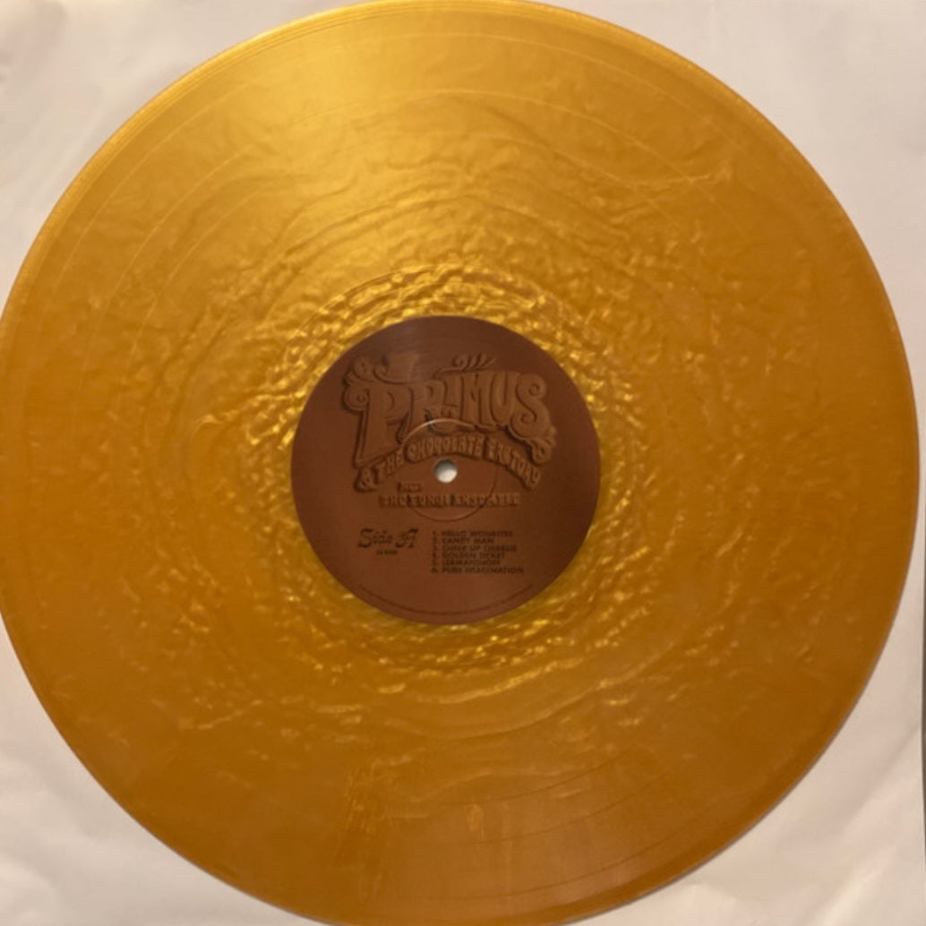 PRIMUS : PRIMUS & THE CHOCOLATE FACTORY WITH THE FUNGI ENSEMBLE LTD LP 180G GOLD FOIL JACKET GOLD VINYL