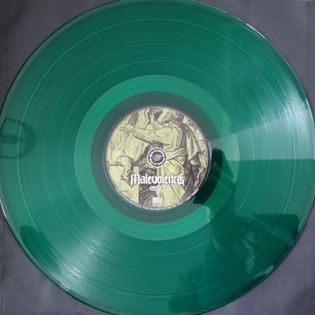 MALEVOLENCE : REIGN OF SUFFERING LTD LP 180G TRANSPARENT GREEN VINYL