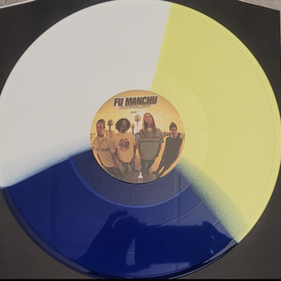 FU MANCHU : KING OF THE ROAD LTD 2LP 180G TRI COLOUR VINYL