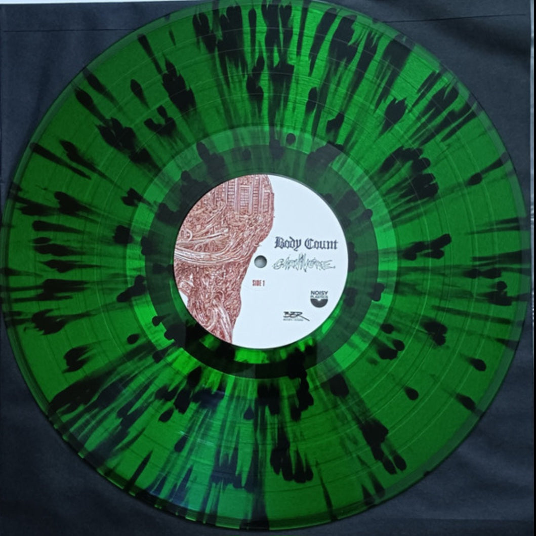 BODY COUNT : CARNIVORE LTD LP 180G GREEN BLACK SPLATTER VINYL