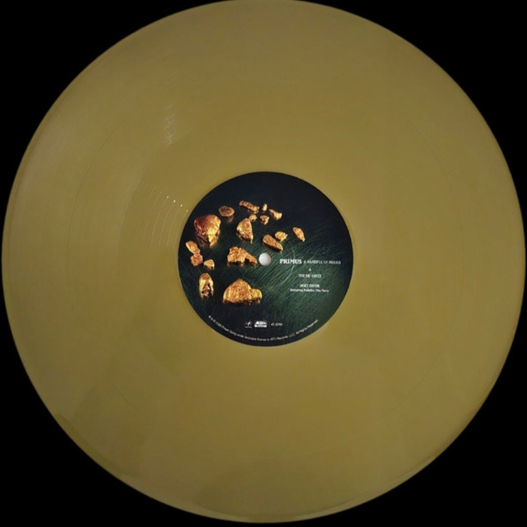 PRIMUS : A HANDFUL OF NUGGS LTD EP 18OG GOLD VINYL
