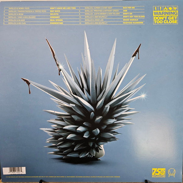 SKRILLEX : DONT GET TOO CLOSE LTD LP 180G TRANSLUCENT YELLOW VINYL