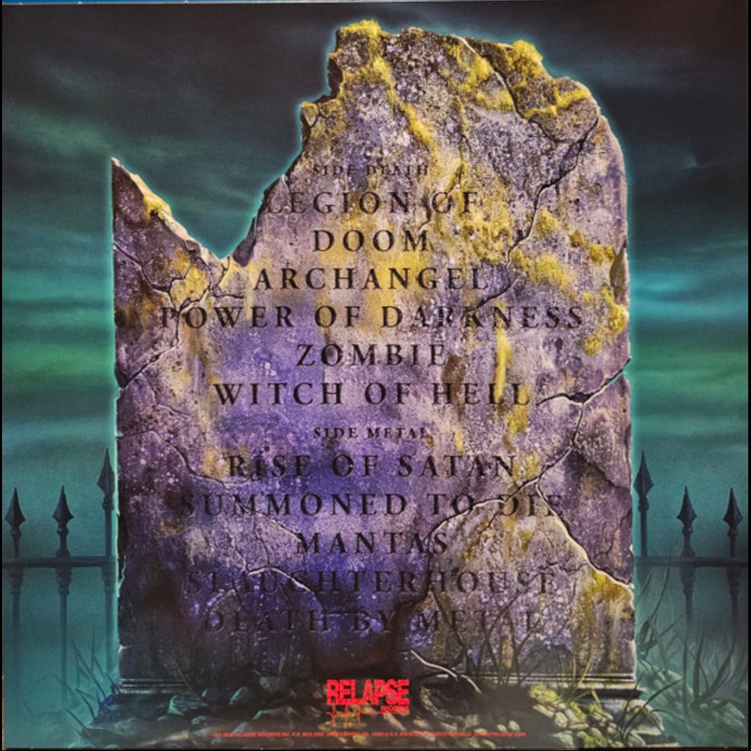 LEFT TO DIE : INTIUM MORTIS LTD LP 180G RED VINYL