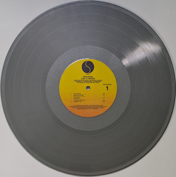 MADONNA : LIKE A PRAYER LTD LP 180G SILVER VINYL