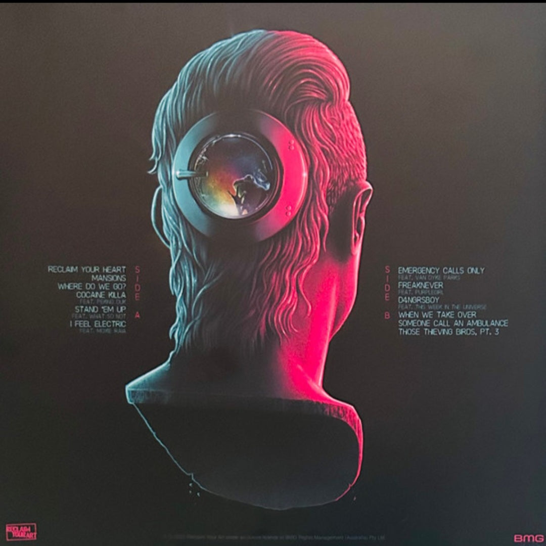 DANIEL JOHNS : FUTURENEVER LTD LP 180G RED BLUE MARBLED VINYL