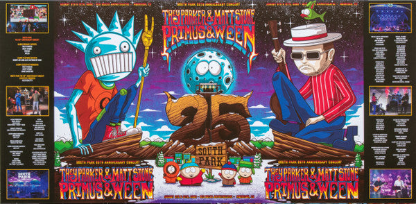 SOUTH PARK/PRIMUS/WEEN : 25TH ANNIVERSARY CONCERT LIVE AT RED ROCKS LTD 3LP 180G
