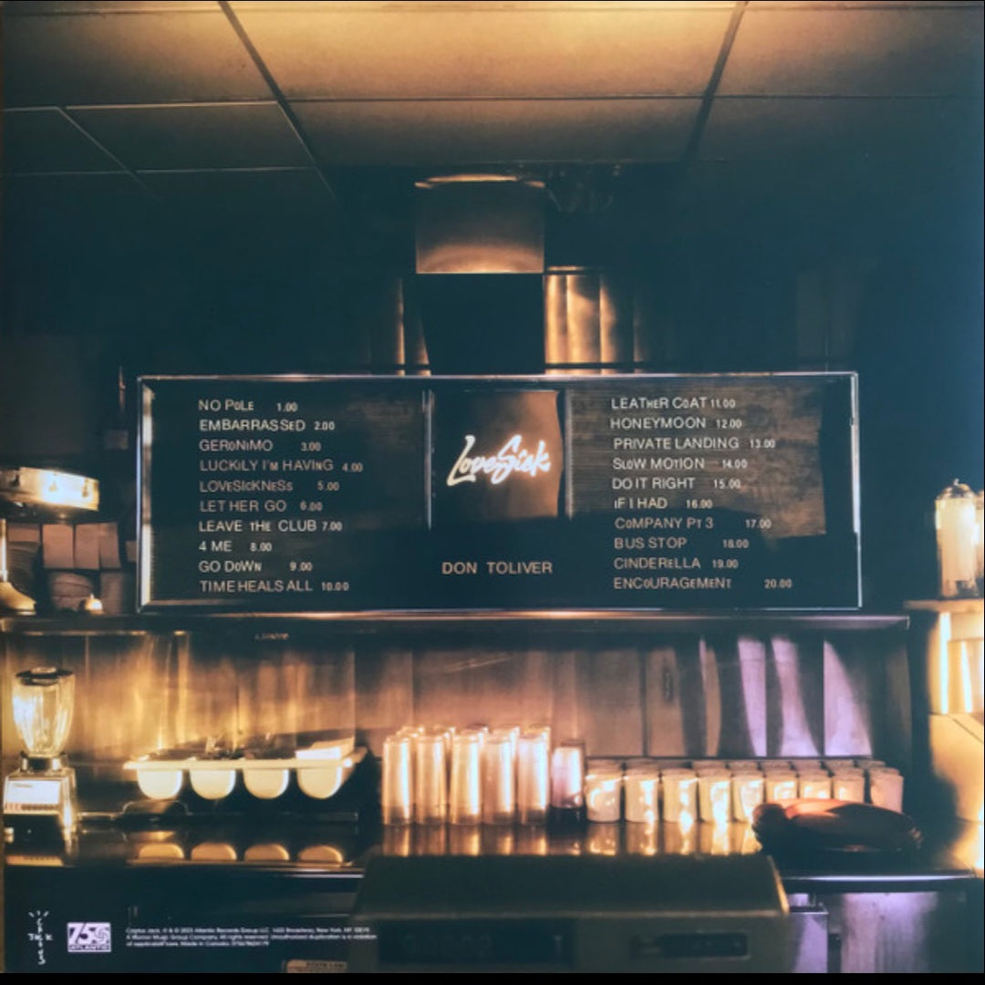 DON TOLIVER : LOVE SICK DELUXE EDITION LTD 2LP 180G
