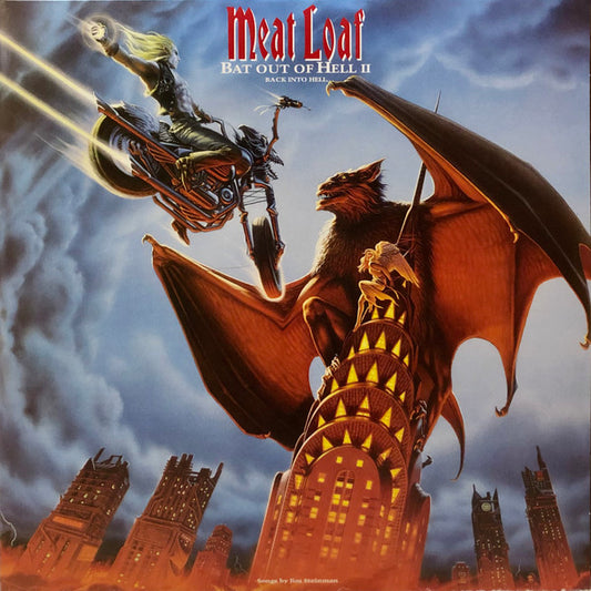 MEAT LOAF : BAT OUT OF HELL II BACK INTO HELL 2LP 180G