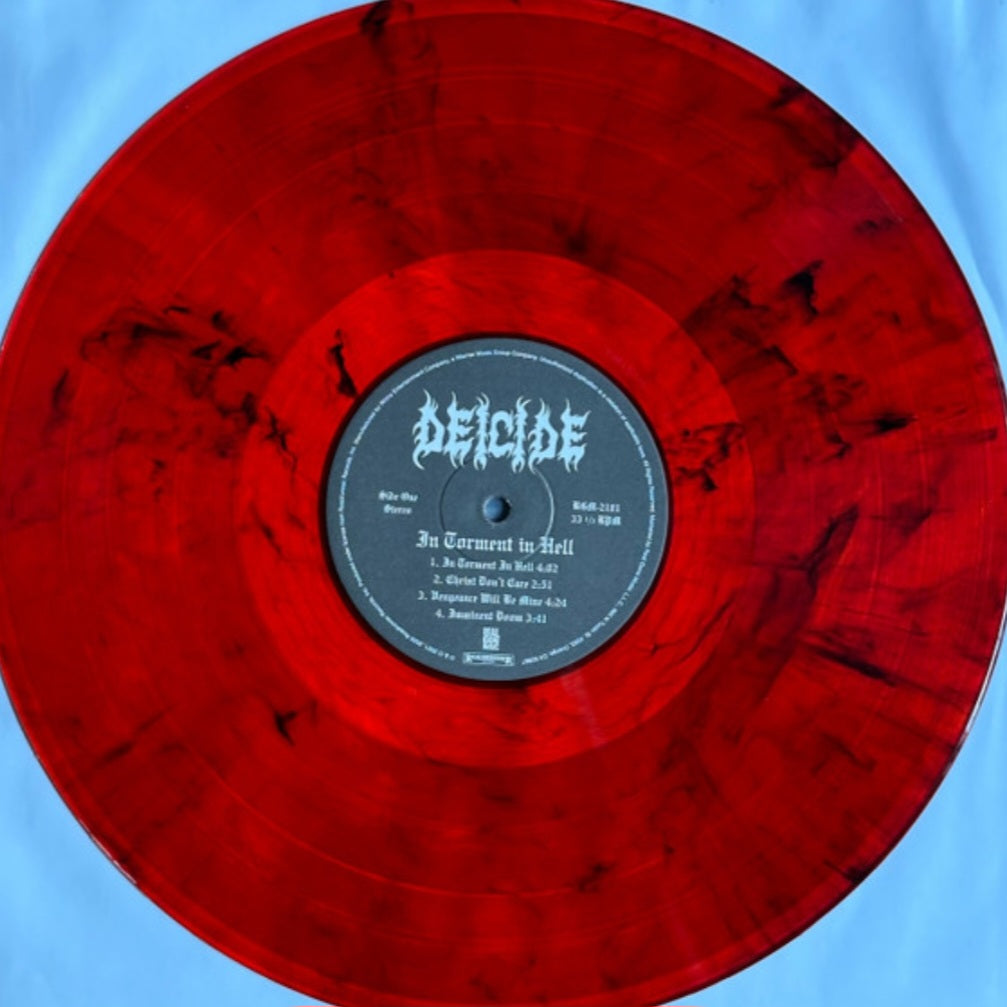 DEICIDE : IN TORMENT IN HELL LTD LP 180G RED SMOKE VINYL