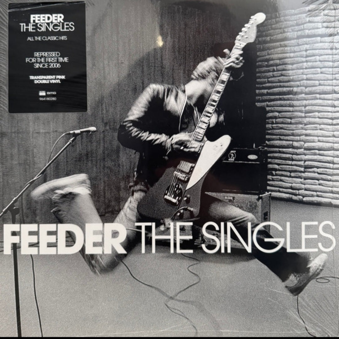 FEEDER : THE SINGLES LTD 2LP 180G TRANSPARENT PINK VINYL