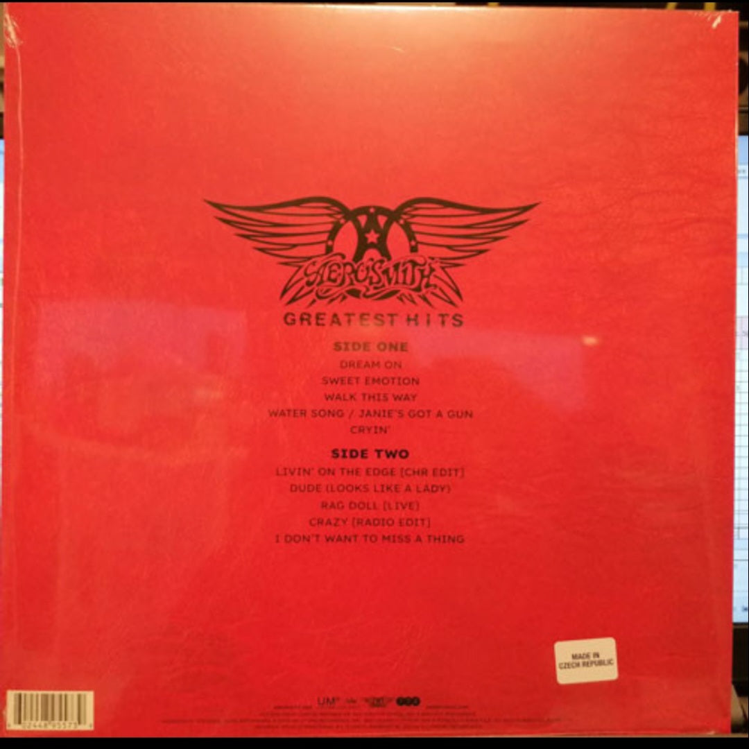 AEROSMITH : THE ULTIMATE GREATEST HITS LP 180G