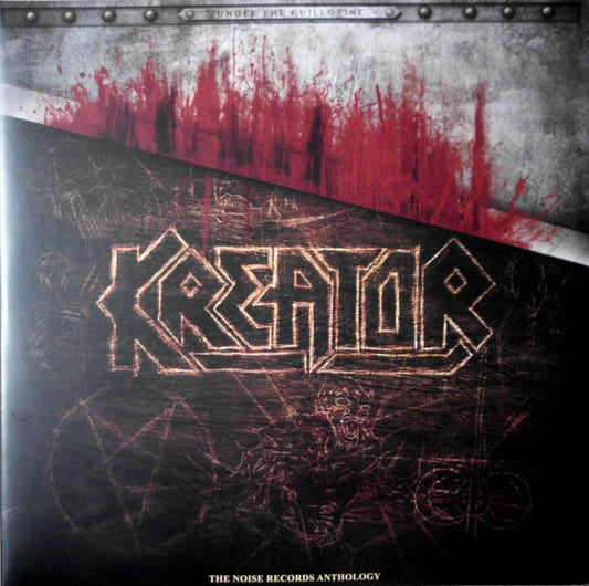 KREATOR : UNDER THE GUILLOTINE - THE NOISE ANTHOLOGY LTD 2LP 180G RED SILVER SPLATTER VINYL