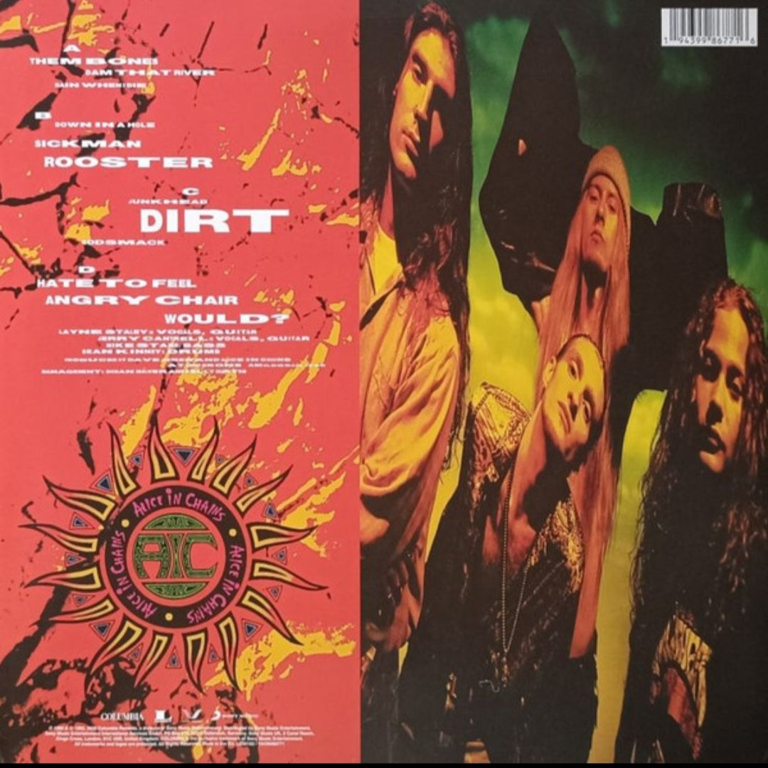 ALICE IN CHAINS : DIRT LTD LP 180G YELLOW VINYL