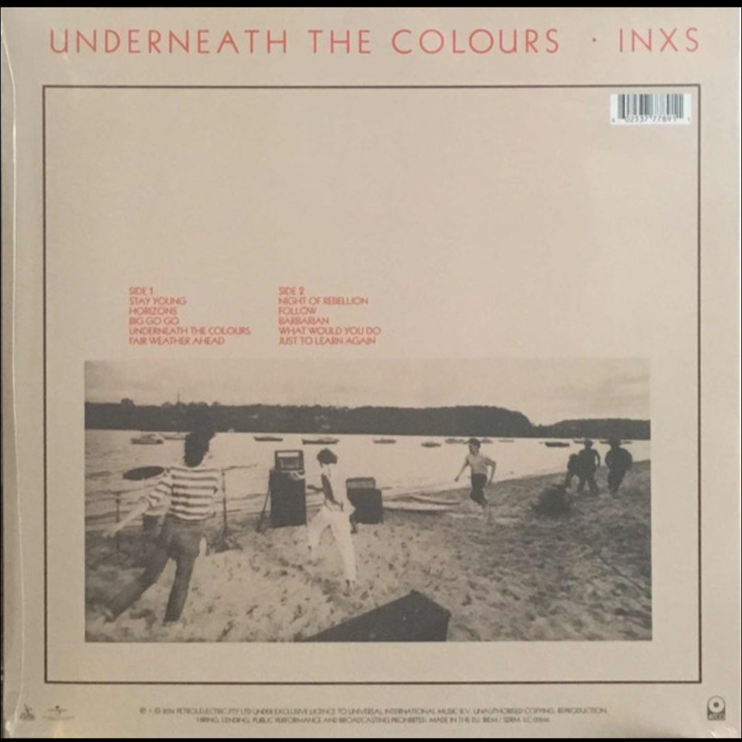 INXS : UNDERNEATH THE COLOURS LP 180G