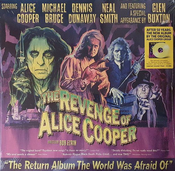 ALICE COOPER : THE REVENGE OF ALICE COOPER LTD 2LP 180G YELLOW VINYL