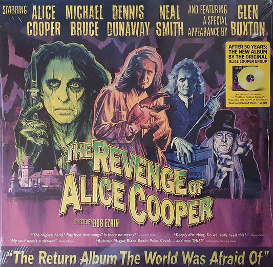 ALICE COOPER : THE REVENGE OF ALICE COOPER LTD 2LP 180G YELLOW VINYL