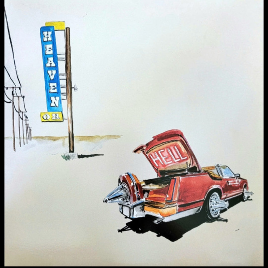 DON TOLIVER : HEAVEN OR HELL LTD LP 180G CLEAR VINYL