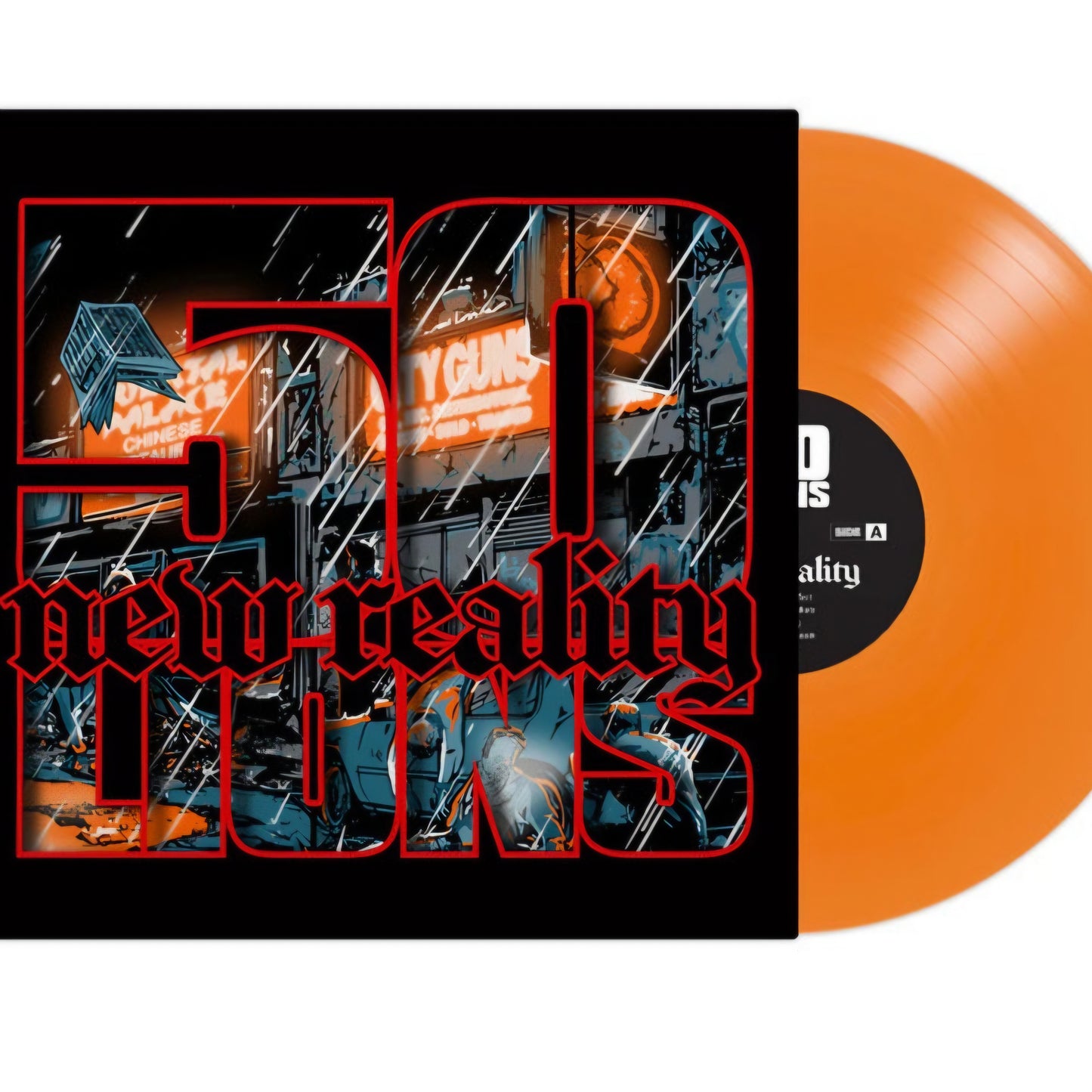 50 LIONS : NEW REALITY LTD LP 180G ORANGE VINYL